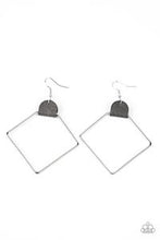 Load image into Gallery viewer, Friends Of A Leather Silver Earring~Paparazzi
