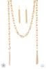 Load image into Gallery viewer, SCARFed For Attention Gold necklace~Gold Necklace
