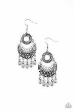 Load image into Gallery viewer, Mantra To Mantra White Earring ~ Paparazzi Accessories
