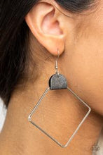 Load image into Gallery viewer, Friends Of A Leather Silver Earring~Paparazzi
