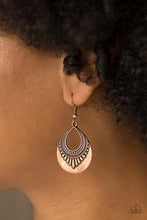 Load image into Gallery viewer, Totally Terrestrial Copper Earring
