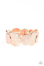 Load image into Gallery viewer, Pleasantly Posey Rose Gold Bracelet~Paparazzi
